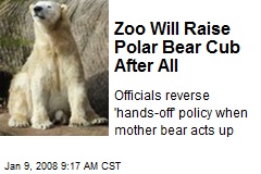 Zoo Will Raise Polar Bear Cub After All