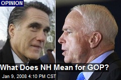 What Does NH Mean for GOP?