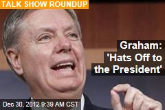 Graham: &#39;Hats Off to the President&#39;