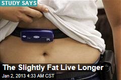 The Slightly Fat Live Longer