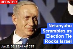 Israel Election in &#39;Stunning Deadlock&#39;