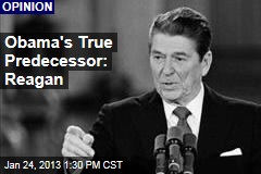 Obama&#39;s True Predecessor: Reagan