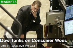 Dow Tanks on Consumer Woes