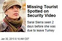 Missing Tourist Spotted on Security Video