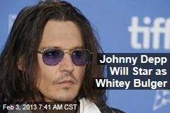 Johnny Depp Will Star as Whitey Bulger