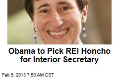 Obama to Pick REI Honcho for Interior Secretary