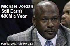 Michael Jordan Still Earns $80M a Year