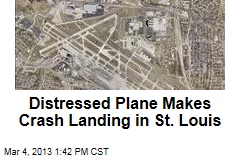 Distressed Plane Makes Crash Landing in St. Louis