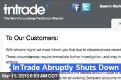 InTrade Abruptly Shuts Down