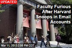 Faculty Furious After Harvard Snoops in Email Accounts