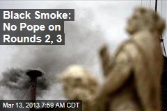 Black Smoke: No Pope on Rounds 2, 3