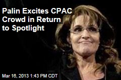 Palin Dings Obama, &#39;Calculating&#39; GOP in CPAC Speech