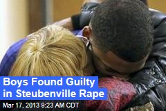 Boys Found Guilty in Steubenville Rape