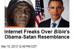 Internet Freaks Over Bible &#39;s Obama-Satan Resemblance
