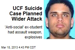 UCF Suicide Case Planned Wider Attack