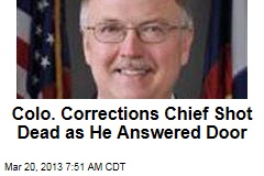 On Eve of New Gun Regs, Colo. Corrections Chief Shot Dead