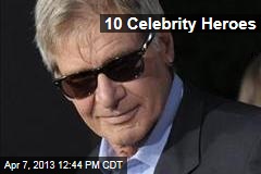 10 Celebrity Heroes