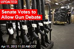 Senate&#39;s Gun Control Debate: Let the Showdown Begin