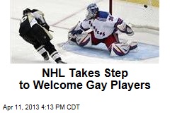NHL Takes Step to Welcome Gay Players
