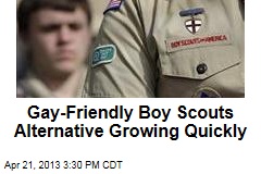 Gay-Friendly Boy Scouts Alternative Growing Quickly
