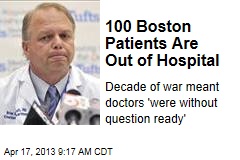 100 Boston Patients Are Out of Hospital