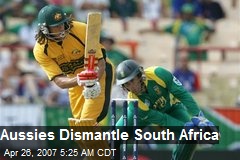 Aussies Dismantle South Africa