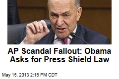 AP Scandal Fallout: Obama Asks for Press Shield Law