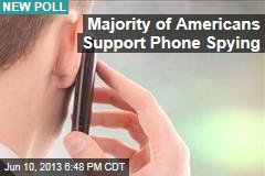 Majority of Americans Support Phone Spying
