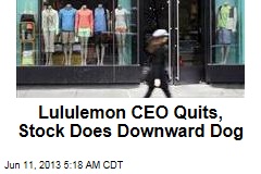 Lululemon CEO Quits, Stock Does Downward Dog