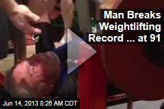 Man Breaks Weightlifting Record ... at 91
