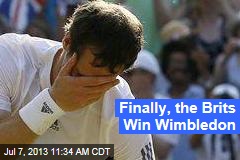Finally, the Brits Win Wimbledon