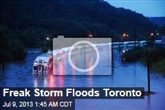 Freak Storm Floods Toronto