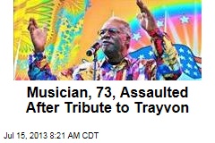 Musician, 73, Assaulted After Tribute to Trayvon