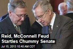 Reid, McConnell Feud Startles Chummy Senate
