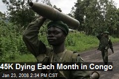 45K Dying Each Month in Congo