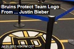 Bruins Protect Team Logo From ... Justin Bieber