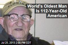 World&#39;s Oldest Man Is 112-Year-Old American