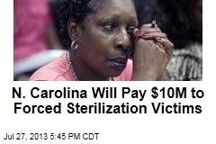 N. Carolina Will Pay $10M to Forced Sterilization Victims