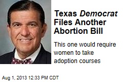 Texas Democrat Files Another Abortion Bill
