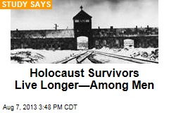 Holocaust Survivors Live Longer&mdash;Among Men