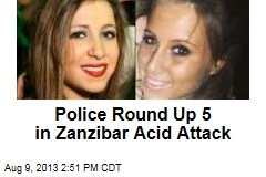 Police Round Up 5 in Zanzibar Acid Attack