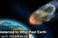Asteroid to Whiz Past Earth