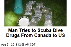 Drug-Smuggling Frogman Busted at Border