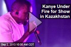 Kanye Under Fire for Show in Kazakhstan