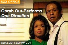Oprah Out-Performs One Direction