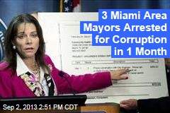 3 Miami Area Mayors Arrested for Corruption in 1 Month