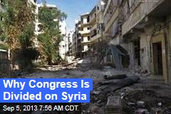 Why Congress Is Divided on Syria