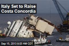 Italy Set to Raise Costa Concordia