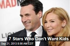 7 Stars Who Don&#39;t Want Kids