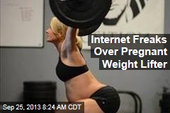 Internet Freaks Over Pregnant Weight Lifter